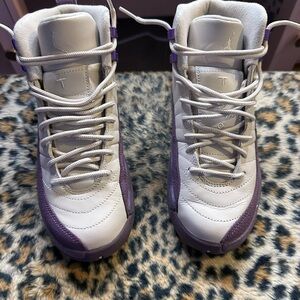 Jordan 12 retro “pro purple” trainers 6Y